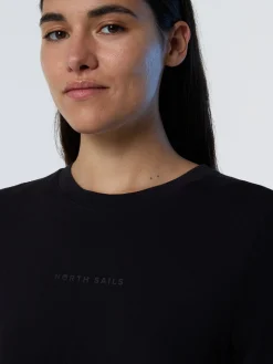 T-shirts & Tops^North Sails 'T-shirt With Tonal Print BLACK