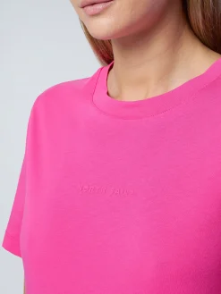 T-shirts & Tops^North Sails 'T-shirt With Tonal Print FUXIA PURPLE