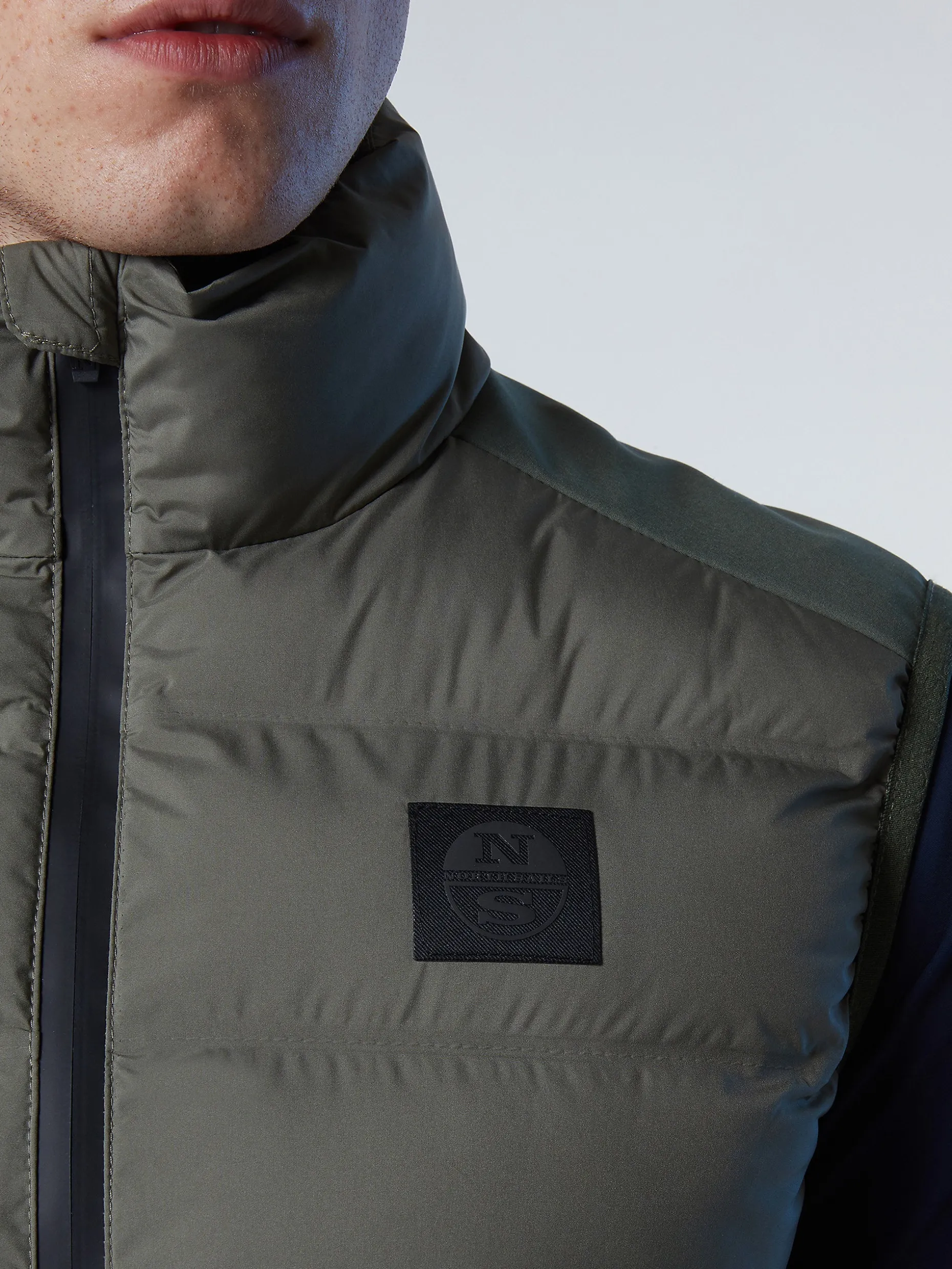 Outlet^North Sails 'Utility Vest MILITARY GREEN