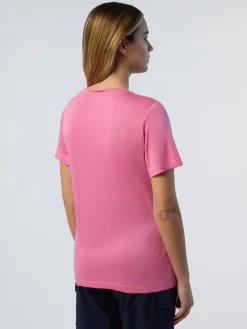 T-shirts & Tops^North Sails 'Viscose V-neck T-shirt CHATEAU ROSE