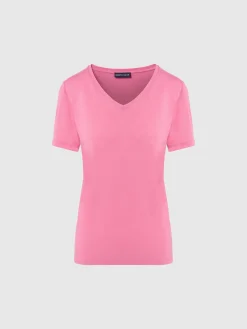 T-shirts & Tops^North Sails 'Viscose V-neck T-shirt CHATEAU ROSE