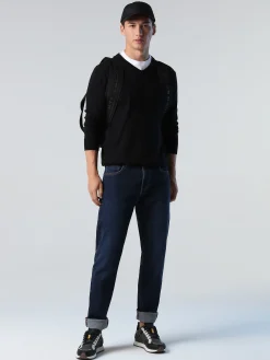 Outlet^North Sails 'V-neck Jumper BLACK