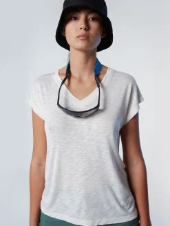 Outlet^North Sails 'V-neck Top ALOMOND CREAM