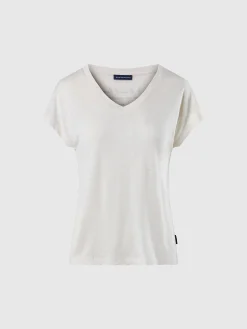 Outlet^North Sails 'V-neck Top ALOMOND CREAM