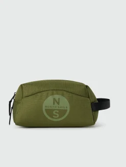 Bags^North Sails 'Wash Bag With Logo Print DUSTY OLIVE