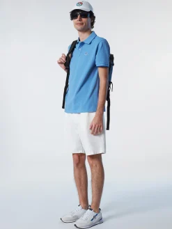 Outlet^North Sails 'Washed Cotton-linen Shorts WHITE