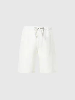 Outlet^North Sails 'Washed Cotton-linen Shorts WHITE