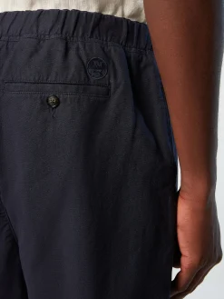 Outlet^North Sails 'Washed Cotton-linen Shorts NAVY BLUE