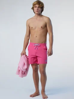 Beachwear^North Sails 'Washed Nylon Swim Shorts CALYPSO CORAL