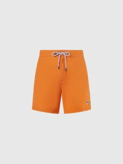 Beachwear^North Sails 'Washed Nylon Swim Shorts TANGERINE