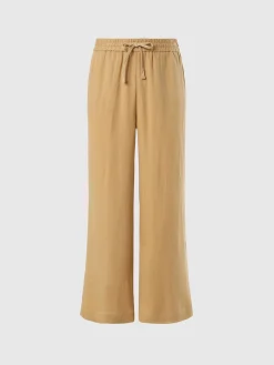 Trousers^North Sails 'Wide-leg Linen Pants HONEY