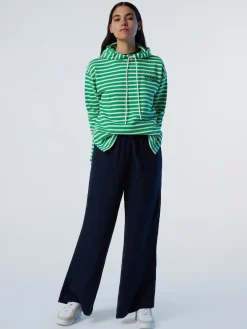Trousers^North Sails 'Wide-leg Linen Pants NAVY BLUE